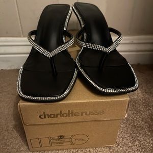 Charlotte Russe low heeled sandal
